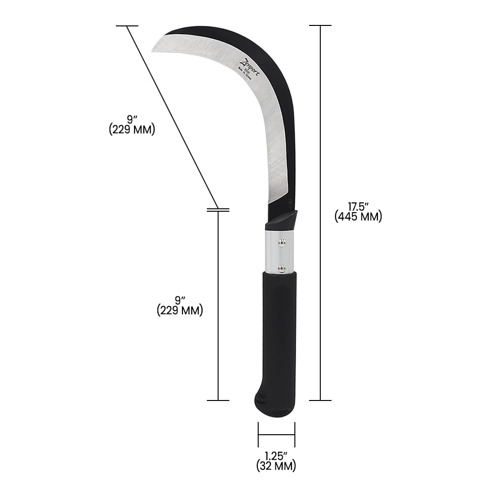 Zenport K310 Harvest Sickle Carbon Steel Blade 12-Pack