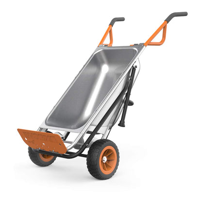 WORX WG050 Aerocart 8-in-1 Wheelbarrow & Garden Cart Dolly