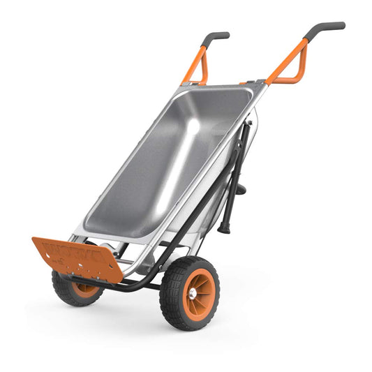WORX WG050 Aerocart 8-in-1 Wheelbarrow & Garden Cart Dolly