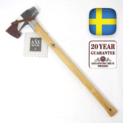 Gränsfors Bruks Splitting Maul 31.5" Wood Splitting Axe – 7 lb