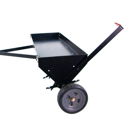 Brinly PA-482BH-A2 48-In Tow-Behind Plug Aerator, Matte Black