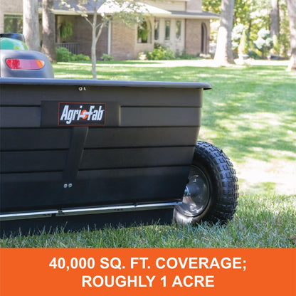 Agri-Fab 175 lb Tow-Behind Drop Spreader, 42-In Spread Width