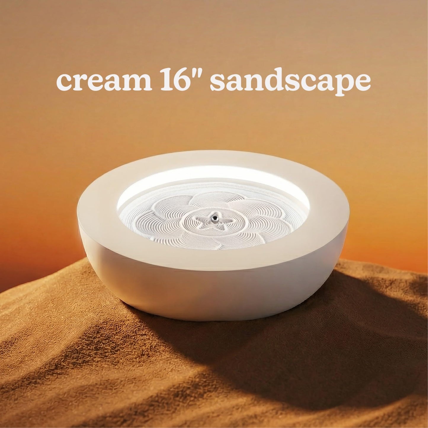 HoMedics Drift Sandscape Perpetual Motion Machine – 16 Inch