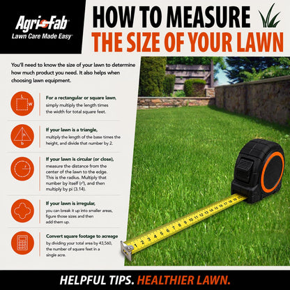 Agri-Fab 175 lb Tow-Behind Drop Spreader, 42-In Spread Width
