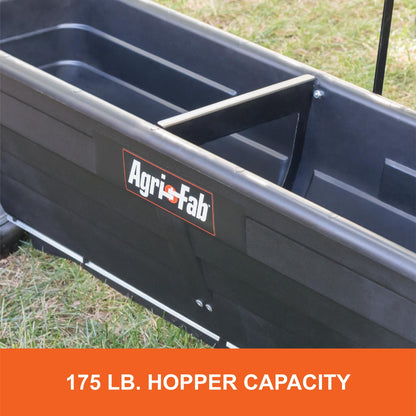 Agri-Fab 175 lb Tow-Behind Drop Spreader, 42-In Spread Width