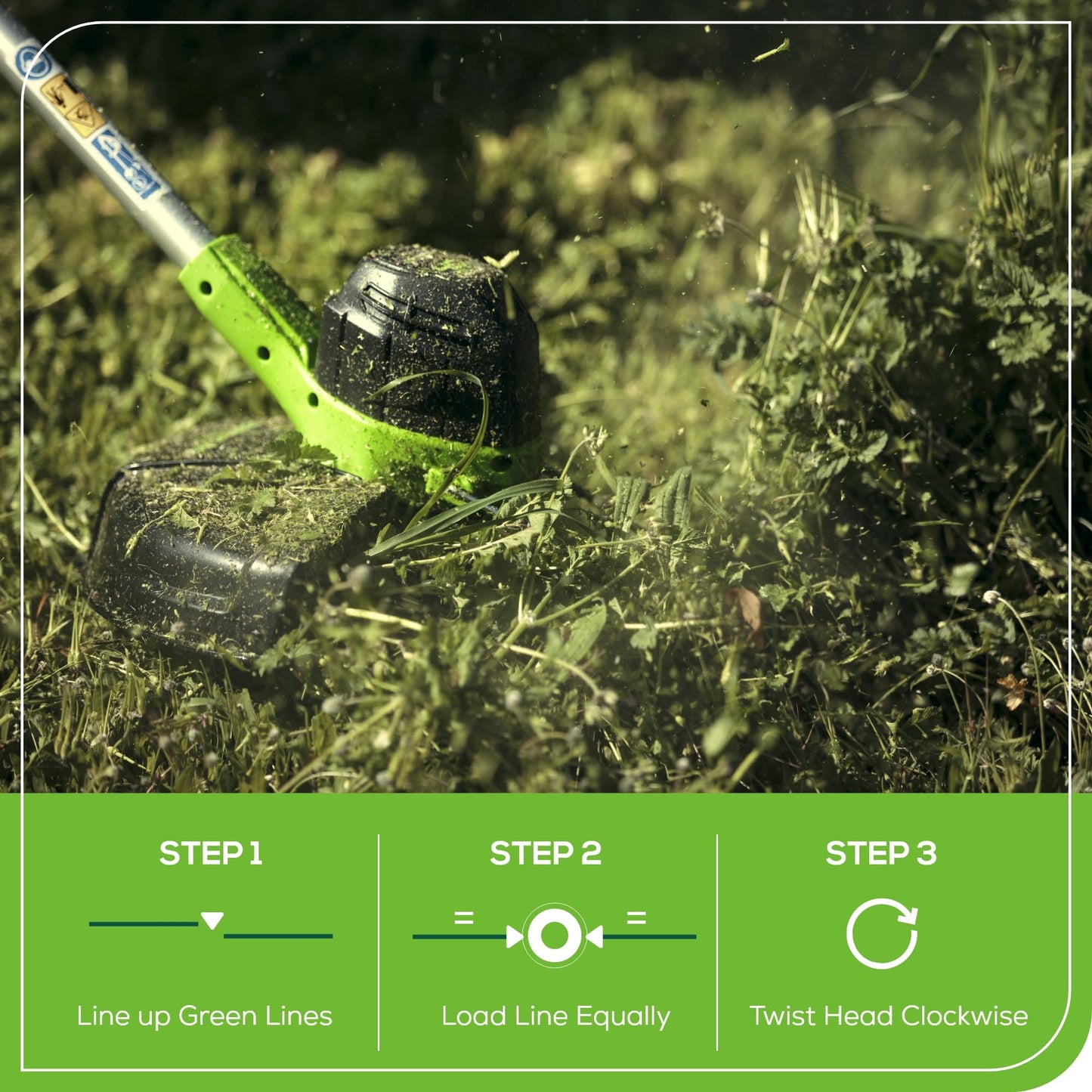 Greenworks 40V 12" String Trimmer & Blower Combo – 2.0Ah Battery