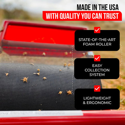 Sticker Burr Roller 12" – Yard Burr & Goathead Sticker Remover
