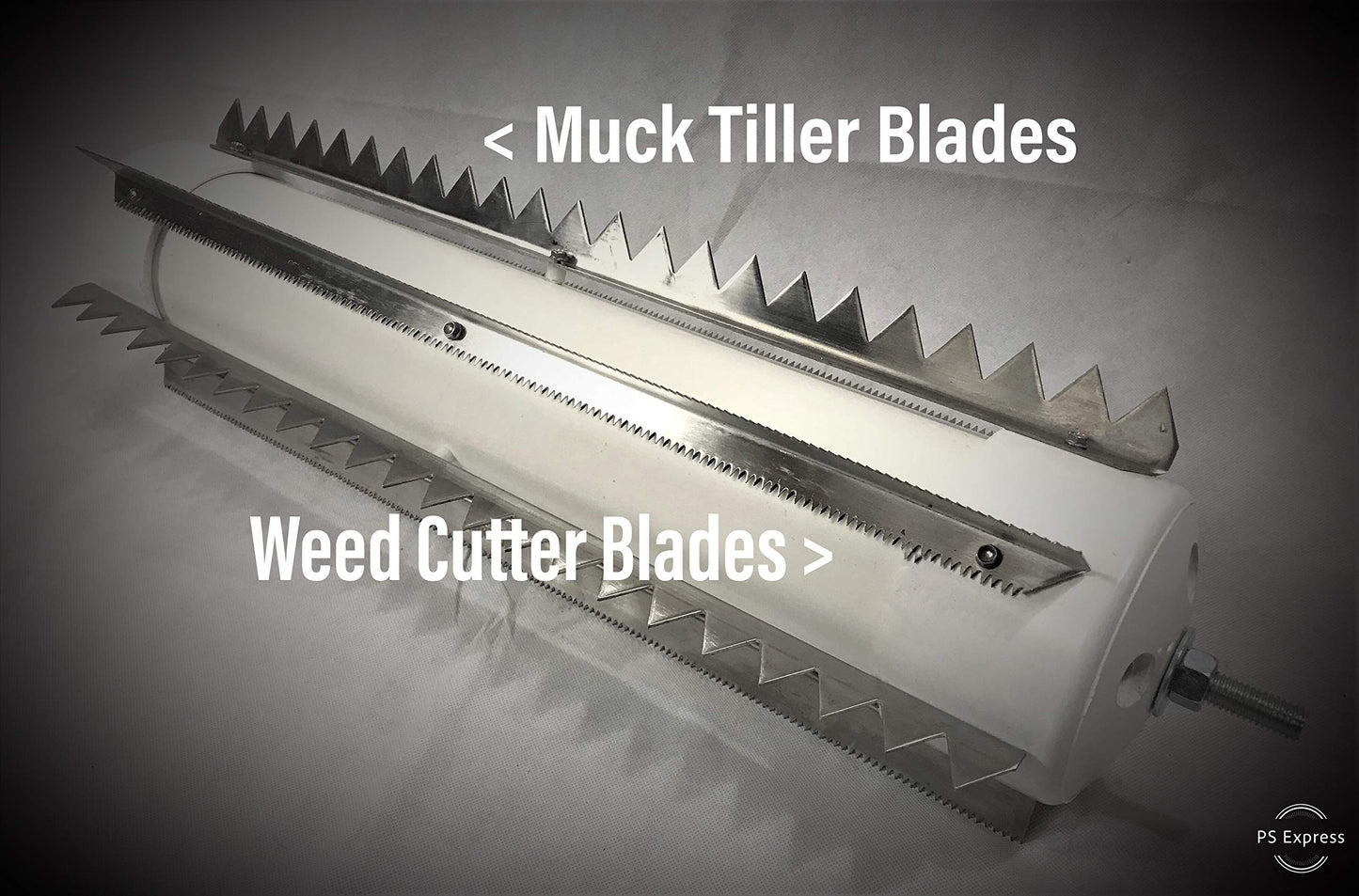 Beachroller Lake Weed Removal Tool with 20-Ft Handle & Steel Blades