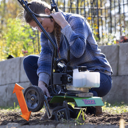 Tazz 35351 Garden Cultivator, 33cc 2-Cycle Engine, Gear Drive