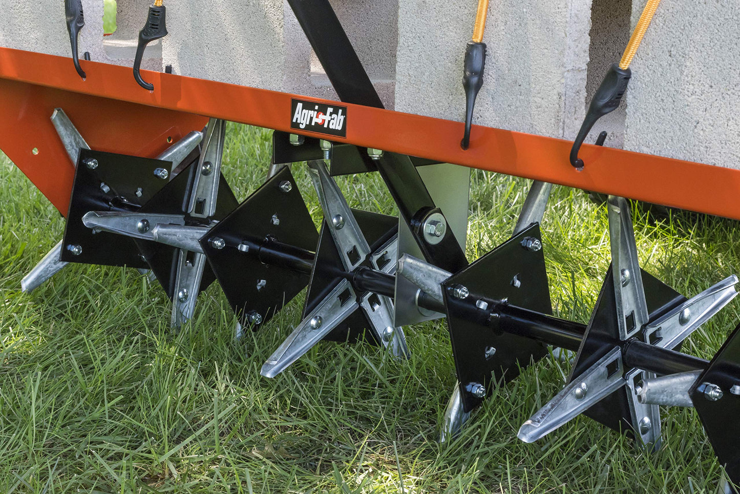 Agri-Fab 48-In Tow-Behind Plug Aerator with 32 Galvanized Knives